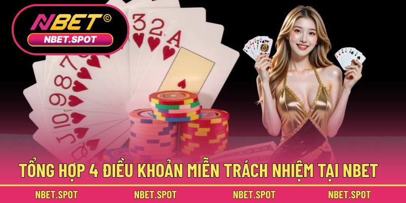 Tổng hợp 4 điều khoản miễn trách nhiệm tại NBET