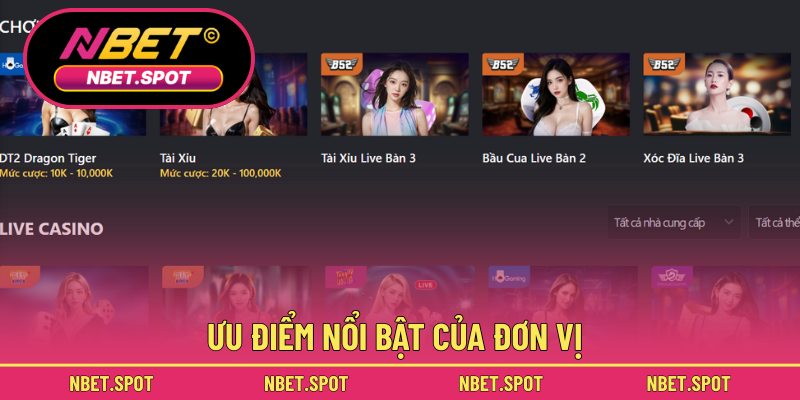 Ưu điểm nổi bật của đơn vị